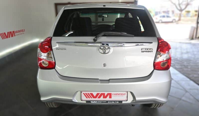 TOYOTA ETIOS 1.5 XS SPRINT full